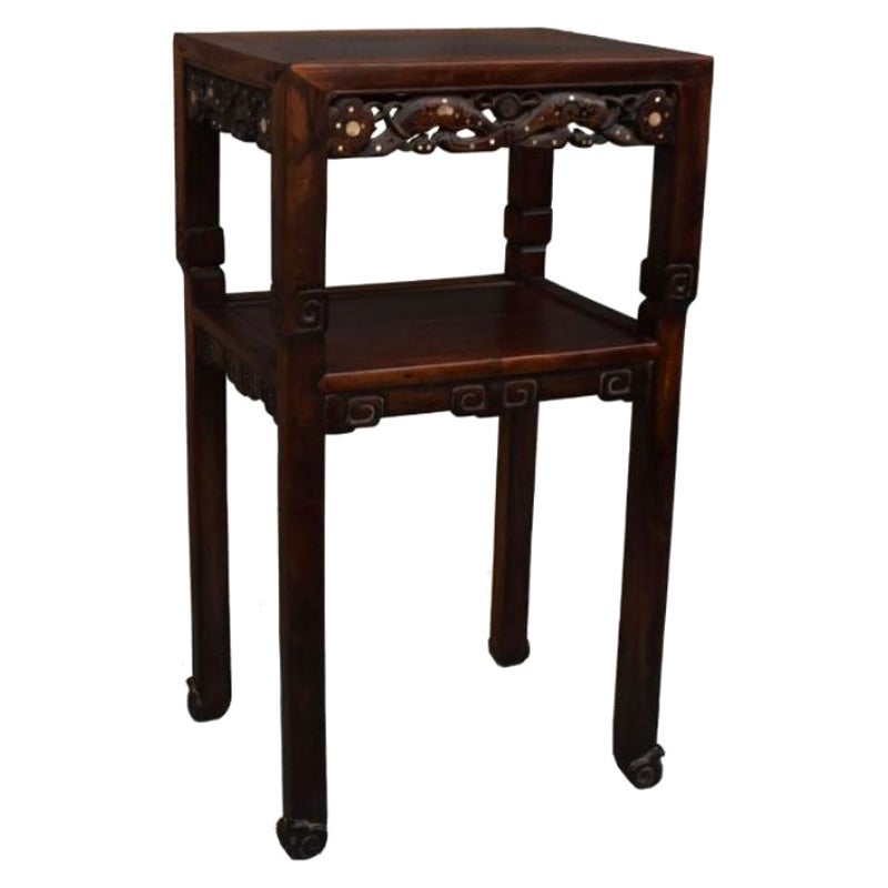 Indochinese Stand 19th Century, Wooden Top For Sale