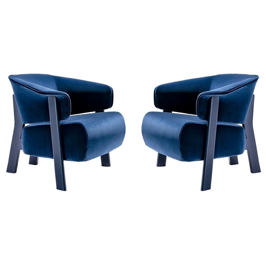 Set of Two ''Back-Wing Armchair', Patricia Urquiola by Cassina