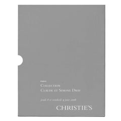Collection Claude & Simone Dray, Art Deco and Art Moderne, Christie's Catalogue