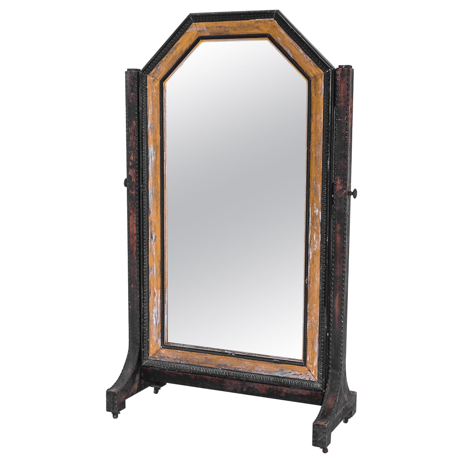 1920s French Giltwood Mirror