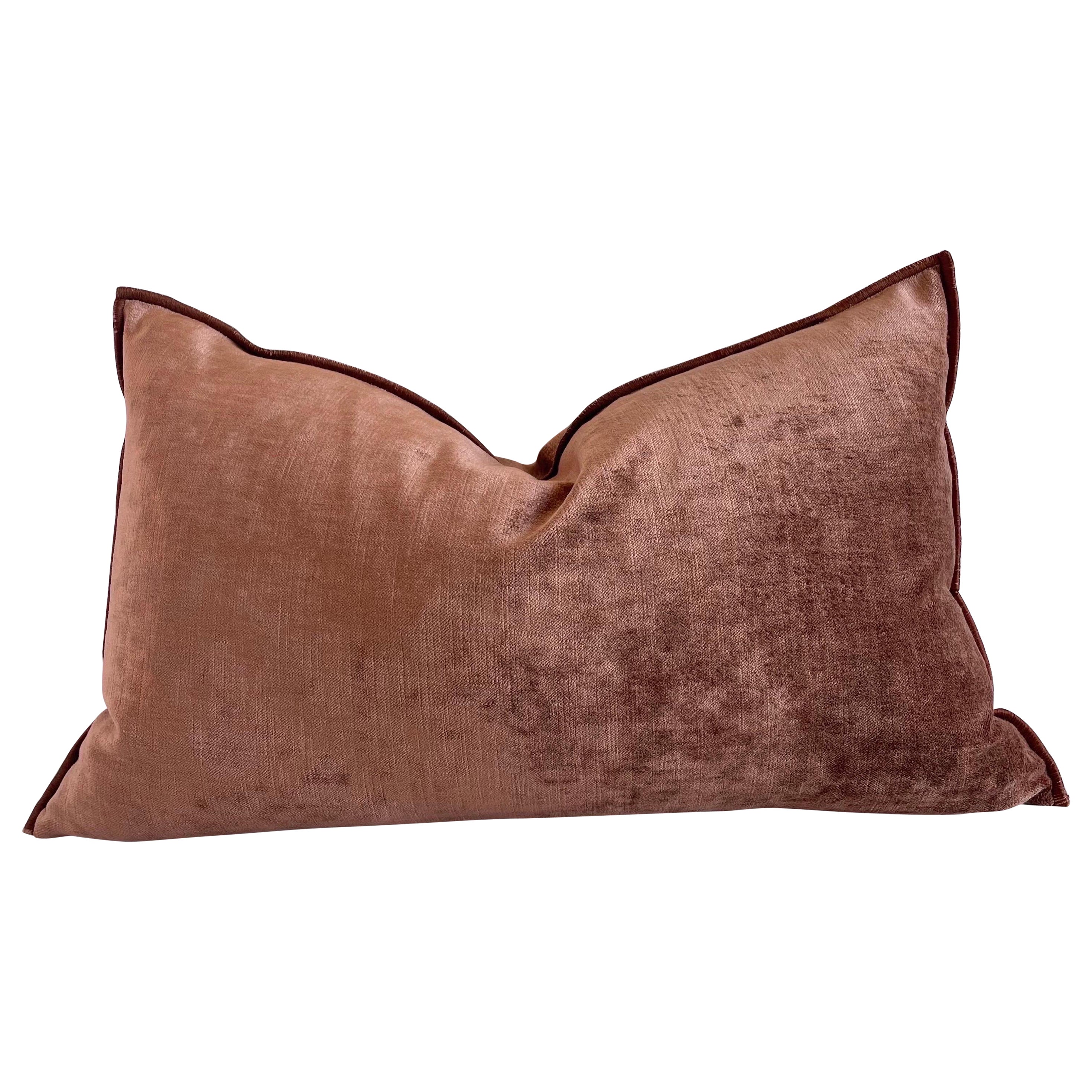 French Royal Velvet Lumbar Pillow 