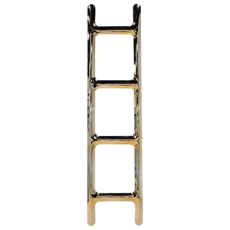 Drab Hanger in Gold Stainless Steel, Heat Collection, Zieta For Sale