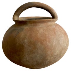 Vase à eau en terre cuite du Mexique, milieu du 20e siècle