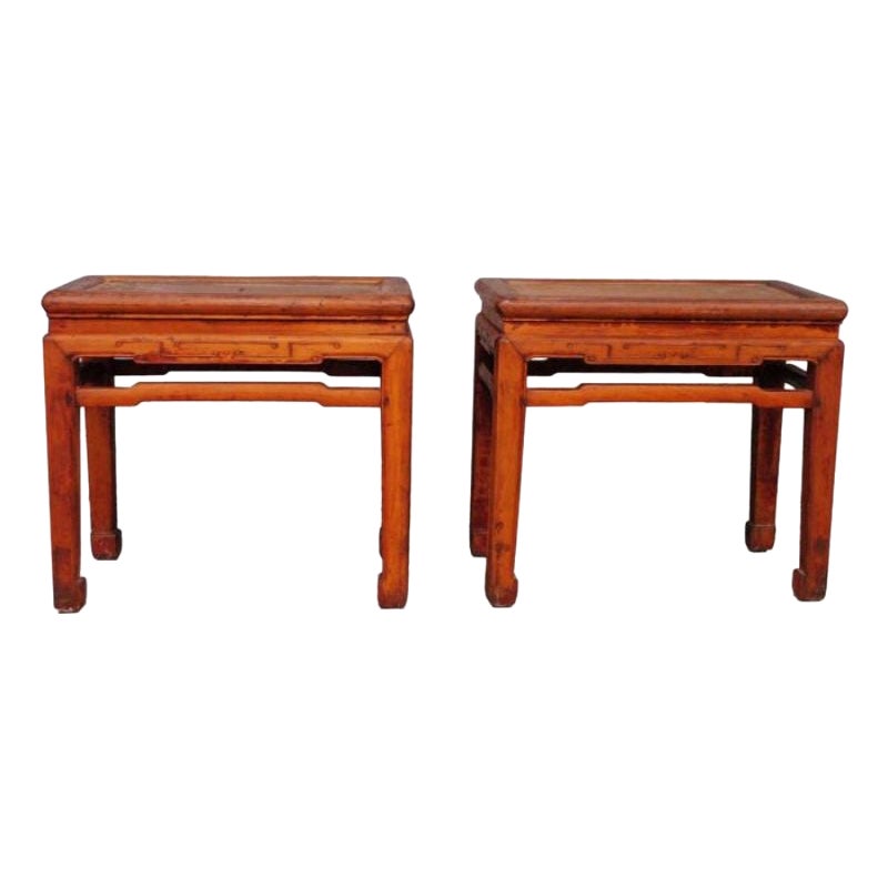 Pair of 19th Century Regional Chinese Benches