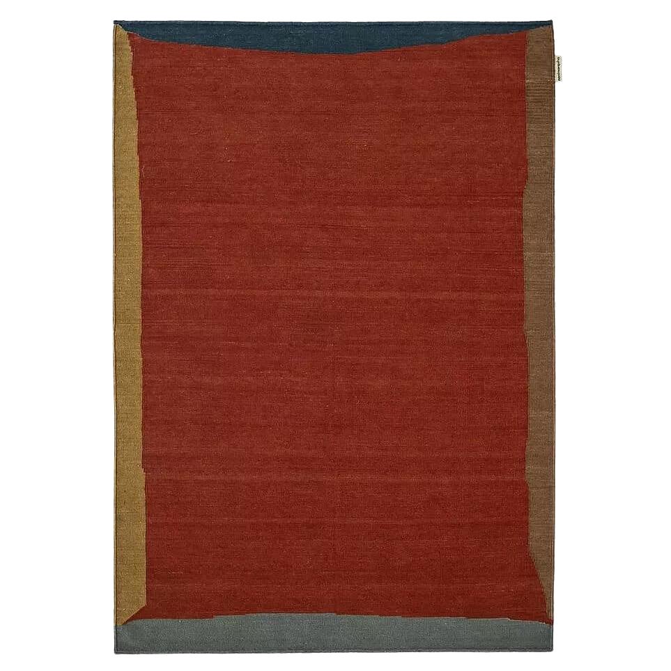 Hand Loomed Tones Kilim 1 Rug by Nanimarquina, Large For Sale
