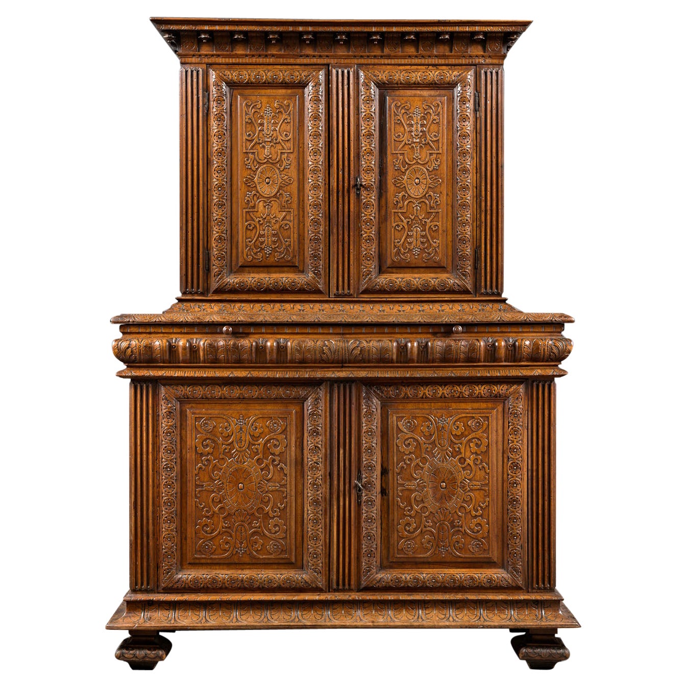 Exceptional Renaissance Cabinet from Lyon For Sale