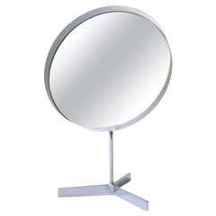 Mid-Century White Vanity Table Mirror by Durlston Designs, c.1960s