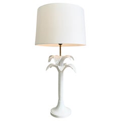 Tommaso Barbi Palm Tree Ceramic Table Lamp