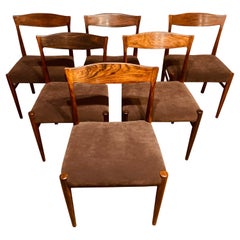 Set of 6 1960s Rosewood Dining Chairs by Erling Torvits for Sorø Stolefabrik