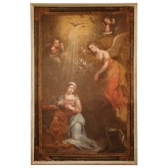 Antikes Gemälde „Die Erneuerung“ Italienisch, Bologna, 17. Jahrhundert