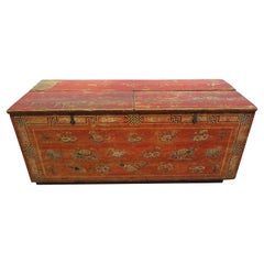 Mongolian Painted Trunk 