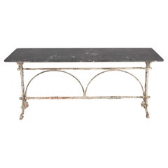 20th Century Cast Iron French Bistro Table
