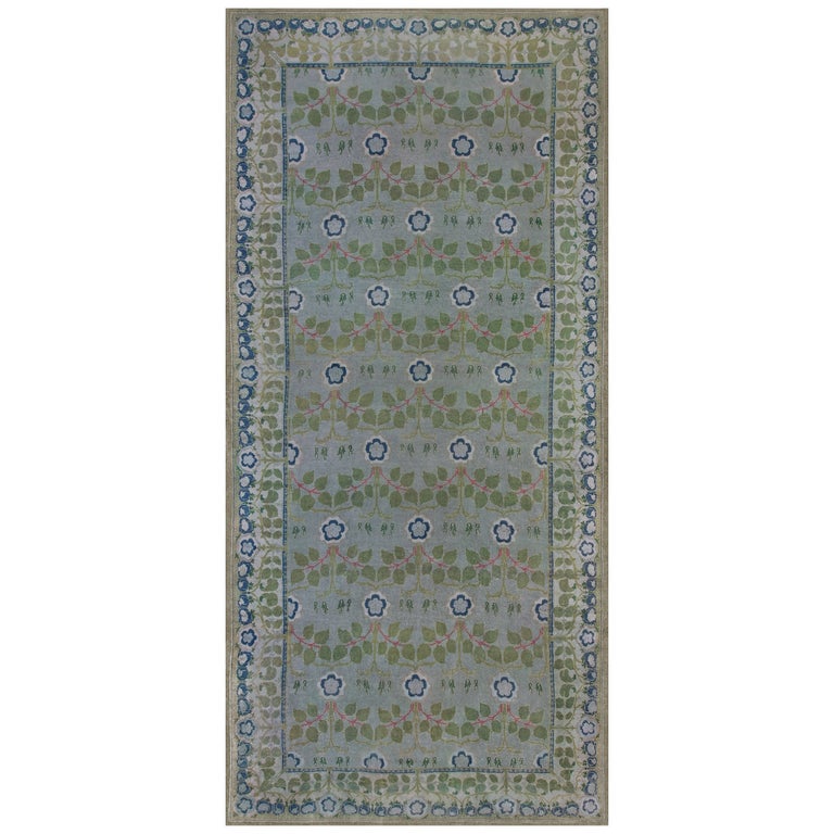LargeSized Antique Irish Donegal Rug For Sale at 1stDibs