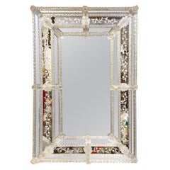 Rectangular Venetian Murano Mirror