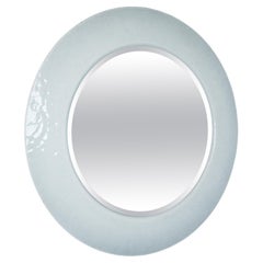 Miroir circulaire à deux couches de verre