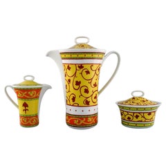 Paul Wunderlich for Rosenthal, Bokhara Coffee Pot, Sugar Bowl and Creamer
