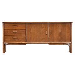 Italienisches Sideboard aus Bambus aus der Mitte des Jahrhunderts