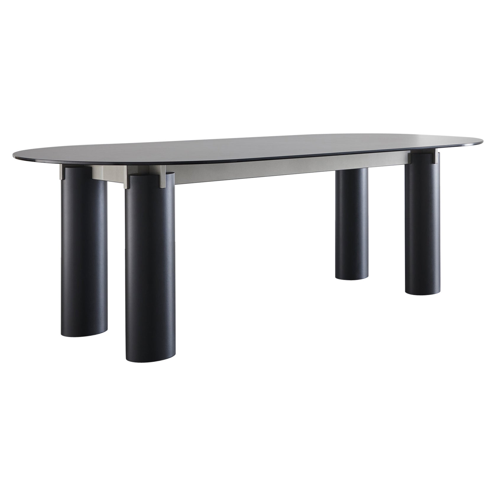 Table ovale Gervasoni Daen 34 par Federico Peri en vente