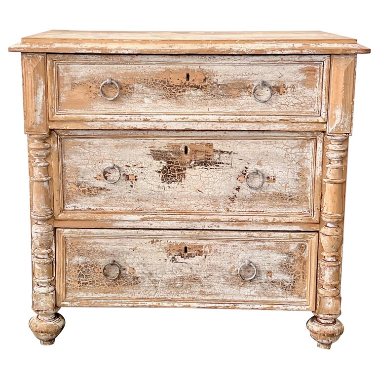 19th century Small Dutch Commode For Sale at 1stDibs