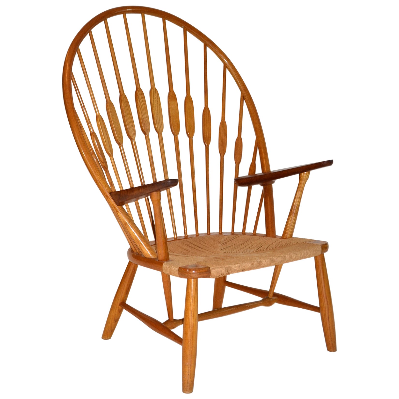 Pfauenstuhl von Hans Wegner für Johannes Hansen, Dänemark, 1947