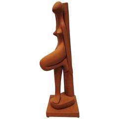 Terracotta Female Nude Sculpture 7