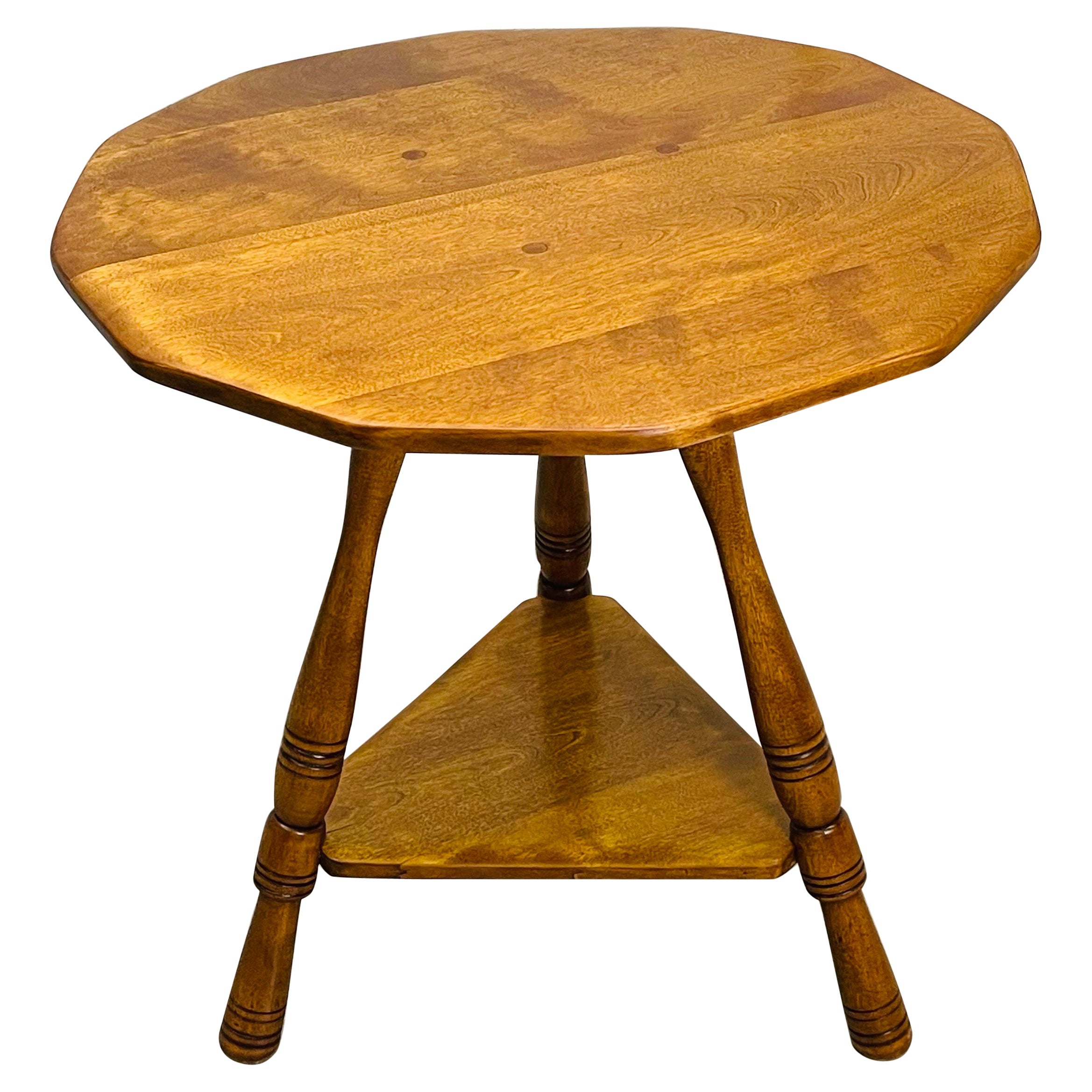1960s Cushman of Vermont Maple Side Table