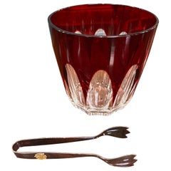 Faberge Ice Bucket and Tongs 