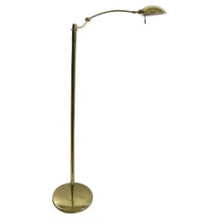 Adjustable Post Modern Brass Floor Lamp Made in Germany by Holtkotter Leuchten