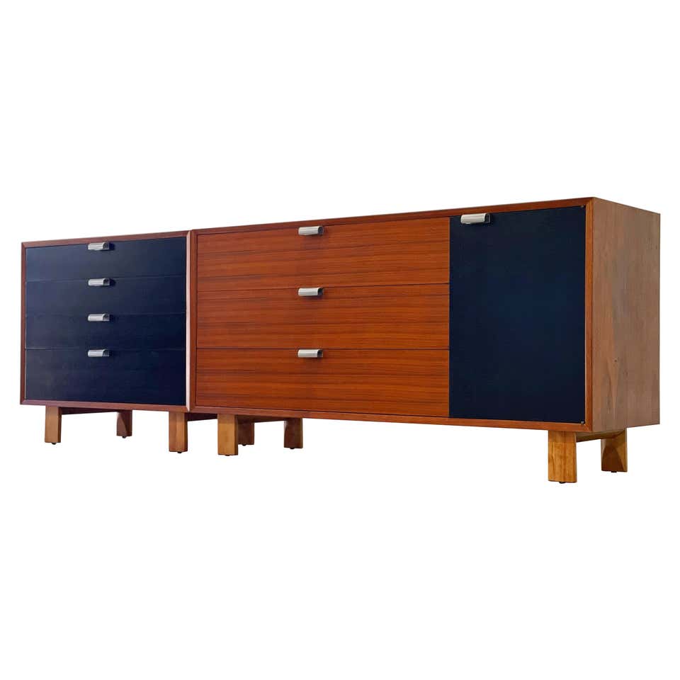 Jens Risom Card Catalog in Quarter Sawn Oak+Brass, MidCentury Modern