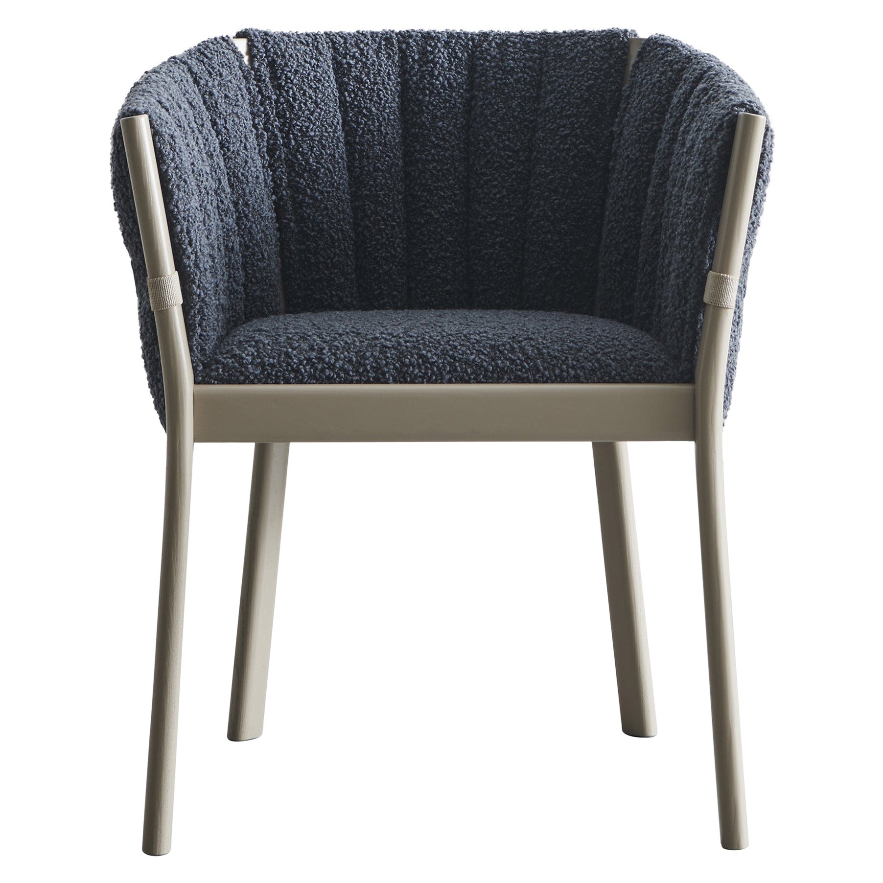 Gervasoni Yelek Chair in Ash Wood with Laquered Frame by Federica Biasi For Sale