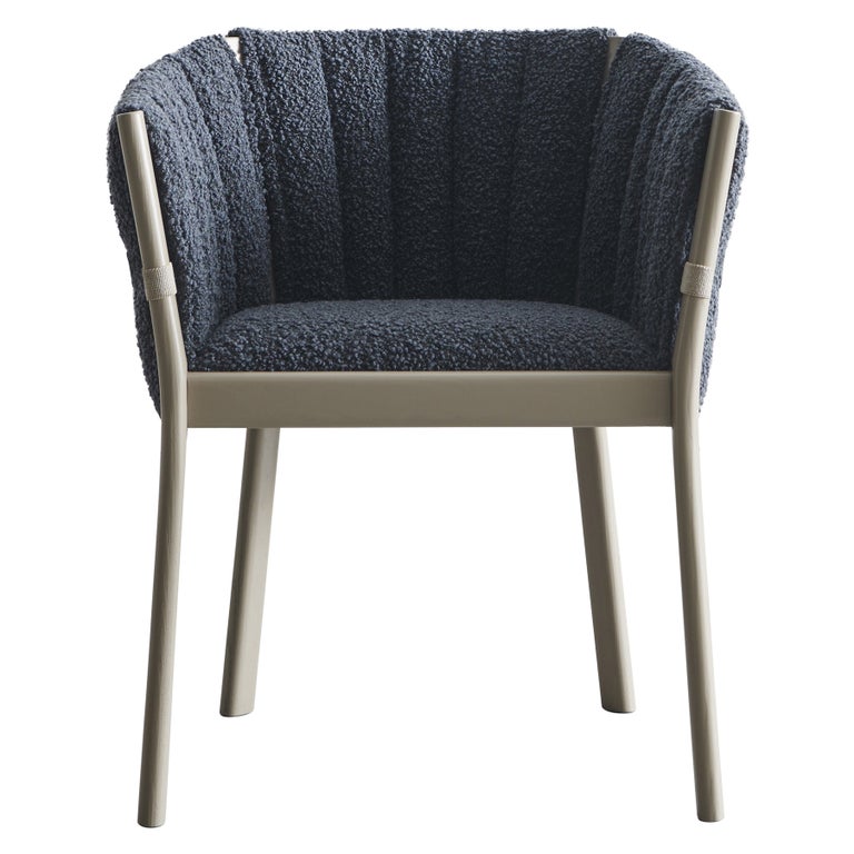 Gervasoni Yelek Chair in Ash Wood with Laquered Frame by Federica Biasi For  Sale at 1stDibs