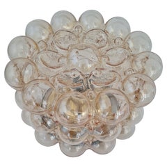 Amber Bubble Glass Sconce by Helena Tynell, Limburg, Germany