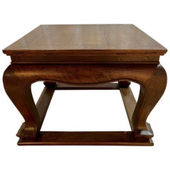 19th Century Square Chinese Influenced Center, Dining Table