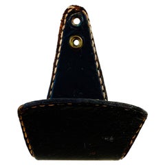 Jacques Adnet Leather Coat Hook