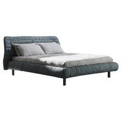 Gervasoni Plumeau Upholstered knock-down King Size Bed by Cristina Celestino