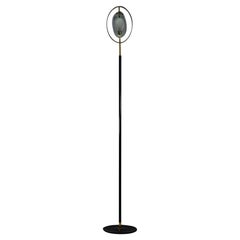Floor Lamp Mod. "2020", Design Max Ingrand, for Fontana Arte, Italy 1961 Signed