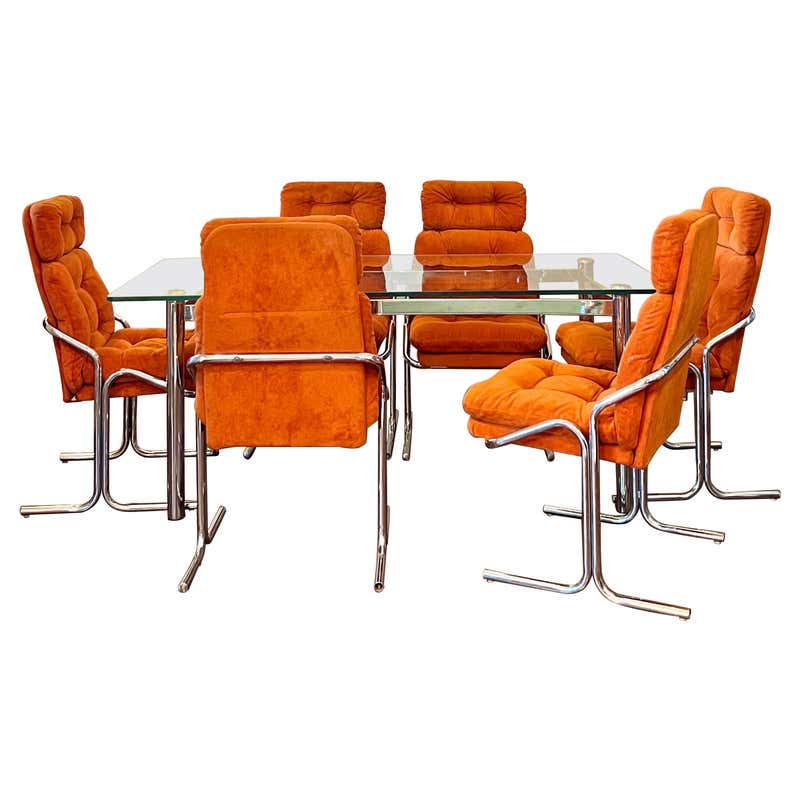 70s Table 1970s Dining Room Sets - 123 For Sale at 1stDibs | 1970s dining table ...