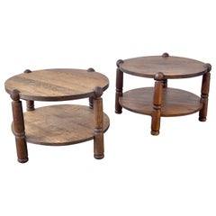 Charles Dudouyt End Tables