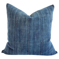 Vintage Faded Blue Indigo Pillow Insert