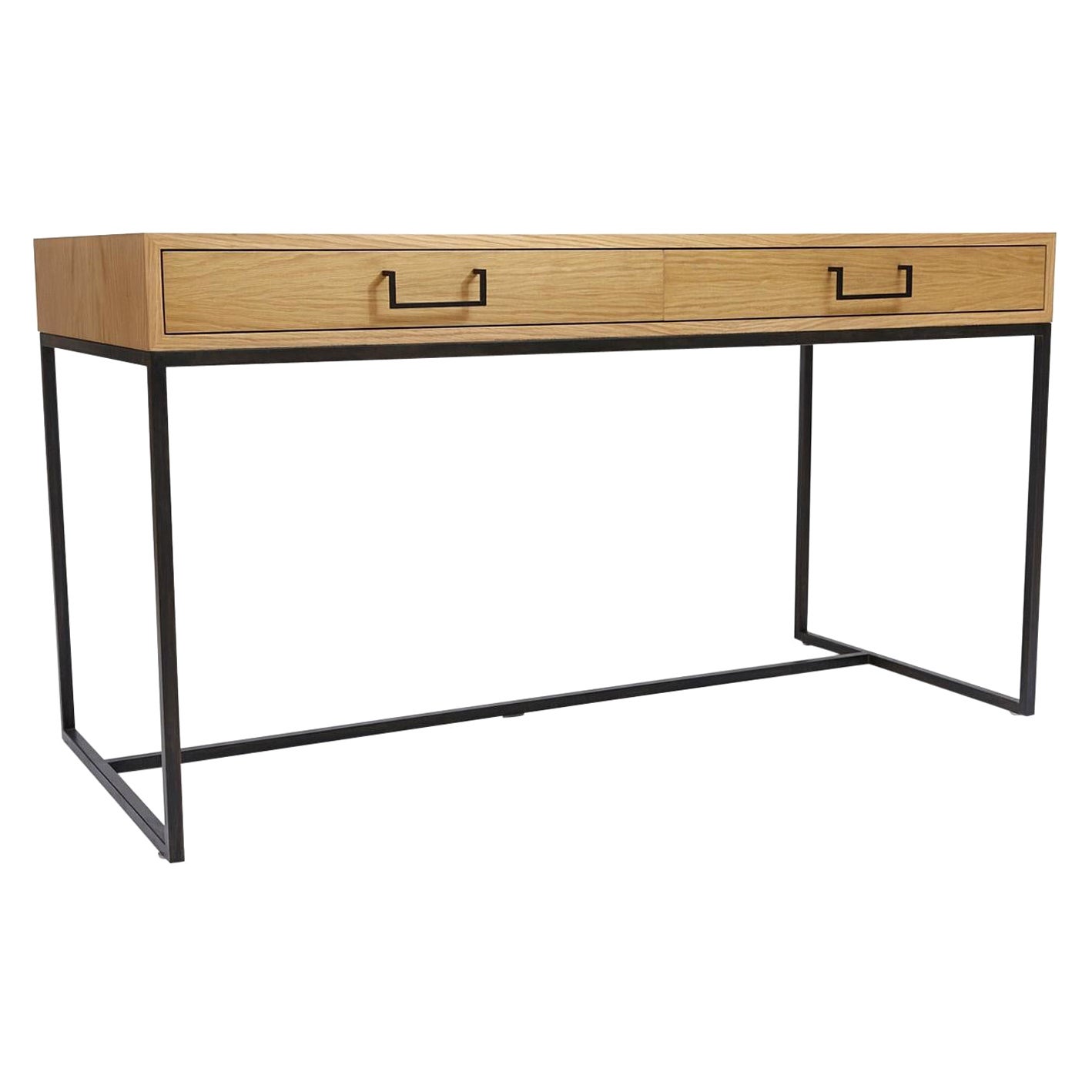 Oak Thin Frame Desk by Lawson-Fenning
