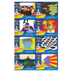 Yellow Submarine R1999 U.S. Lobby Card Set of 8