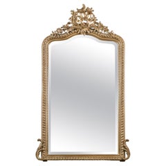 19th Century Overmantel Rococo Mirror