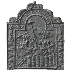 Antique 'Pro Patria' Fireback, 17th Century