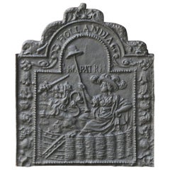 Antique 'Pro Patria' Fireback, 17th Century