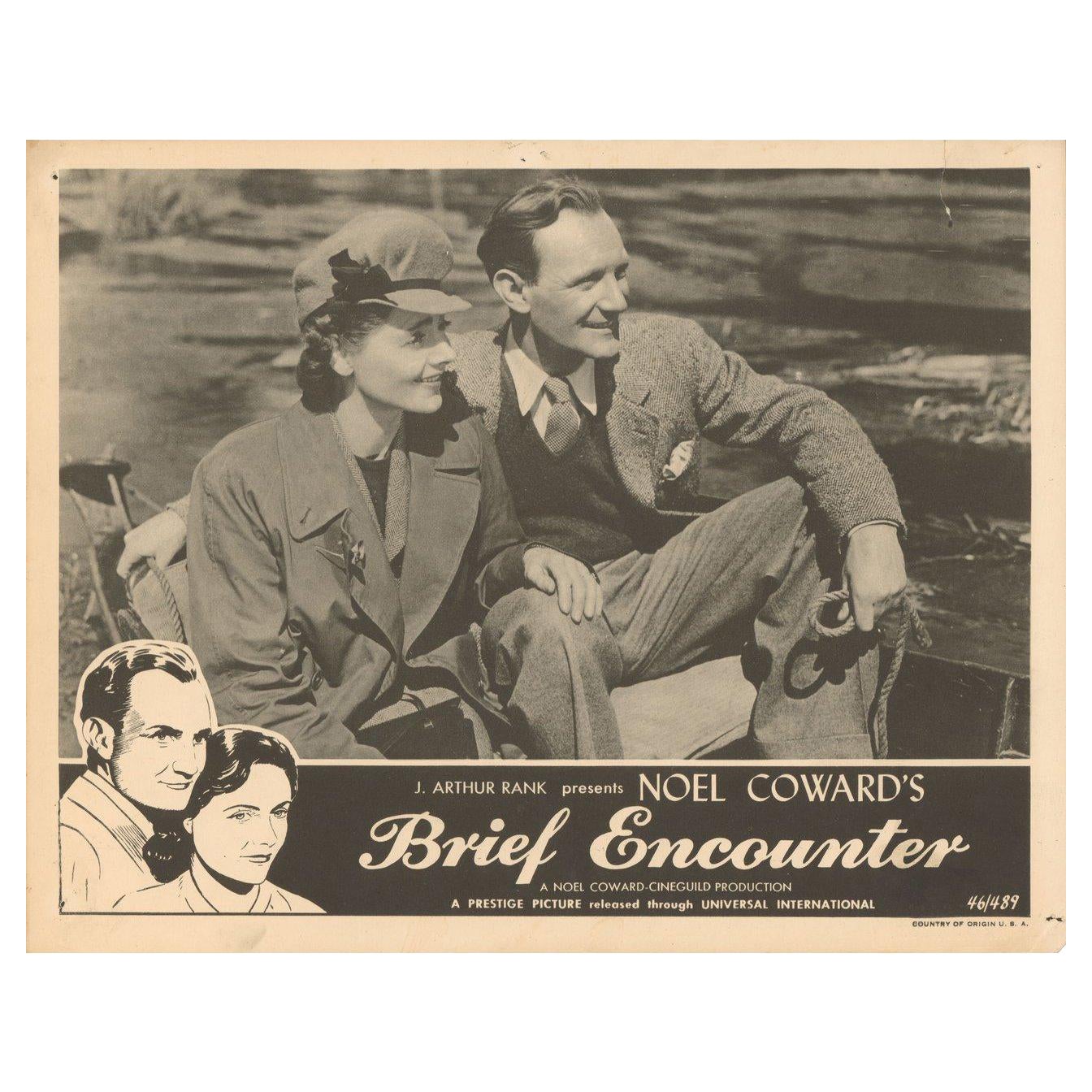 Brief Encounter 1946 U.S. Scene Card For Sale