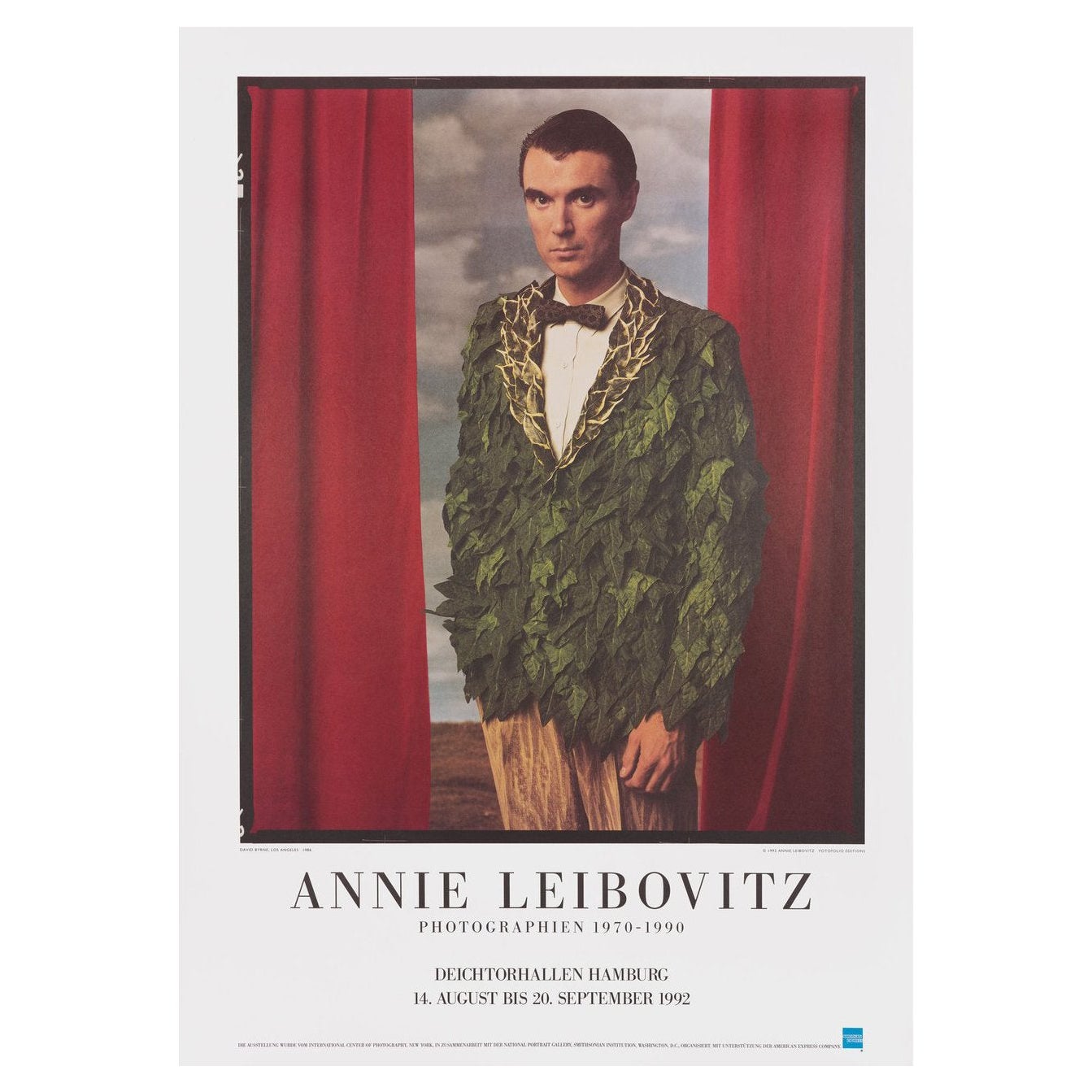 Annie Leibovitz: Photographien 1970-1990 1992 German A1 Exhibition Poster