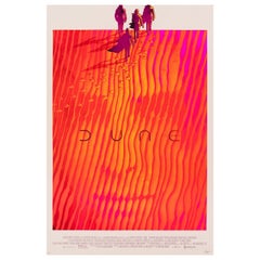 Dune 2021 U.S. Film Poster Signed
