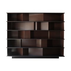 Contemporary Modular Bookcase  limited edition signed by Raoul Gilioli