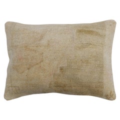 Neutral Retro Oushak Rug Pillow
