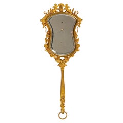 Bronze Hand Mirror, 19th Century